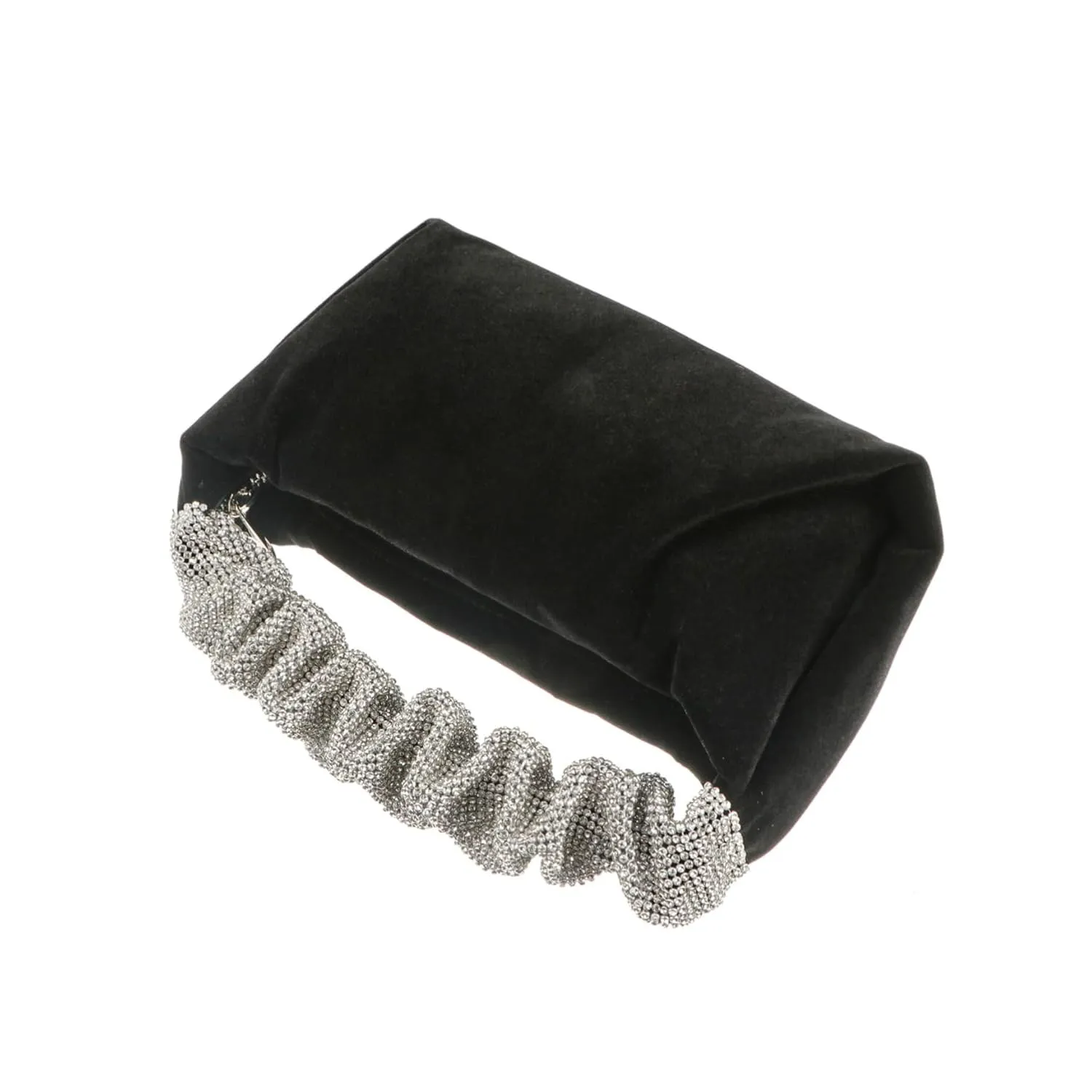 1pc Velvet Evening Bag Shoulder Sling Bag for Women Wedding Clutch Bags for Women Ladies Wallet Shoulder Bag for Women Crossbody Rhinestone Bag Banquet Rhinestones Handle/581