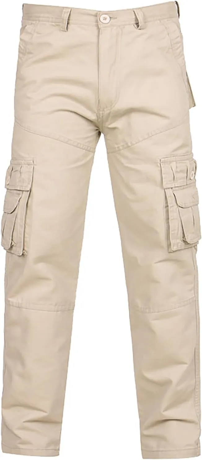 2023 Mens Cargo Pants Loose Fit with Multi Pockets Wild Hiking Pants Lightweight Trousers Stylish Outdoor Sweatpants Joggers