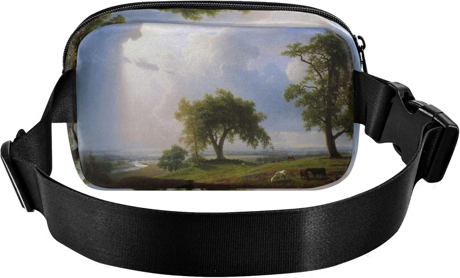 Albert Bierstadt California Spring Women Fanny Packs Waterproof Belt Bag Hip Pack Cute Travel Waist Pouch