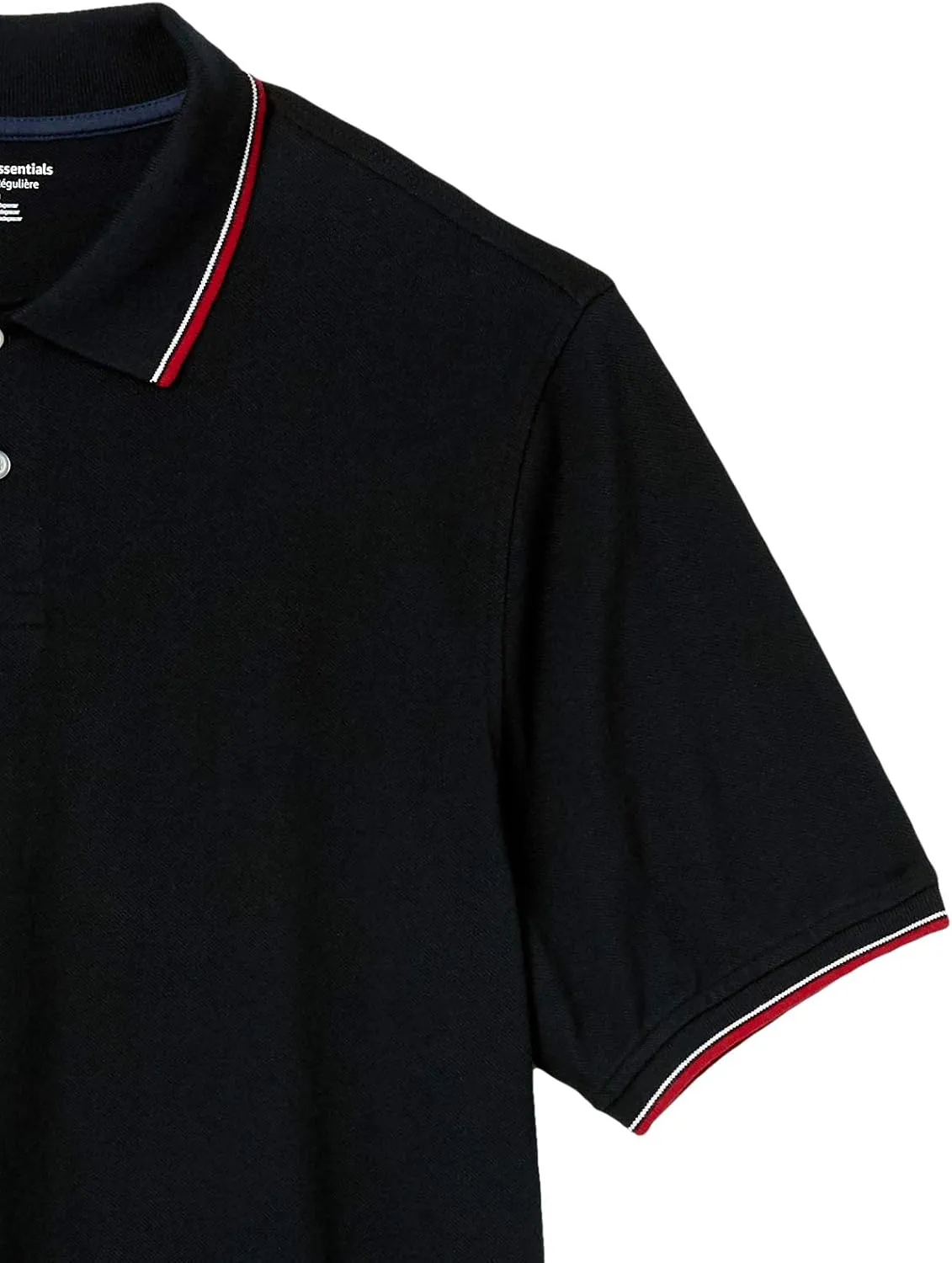 Amazon Essentials Men's Regular-Fit Cotton Pique Polo Shirt (Available in Big & Tall)