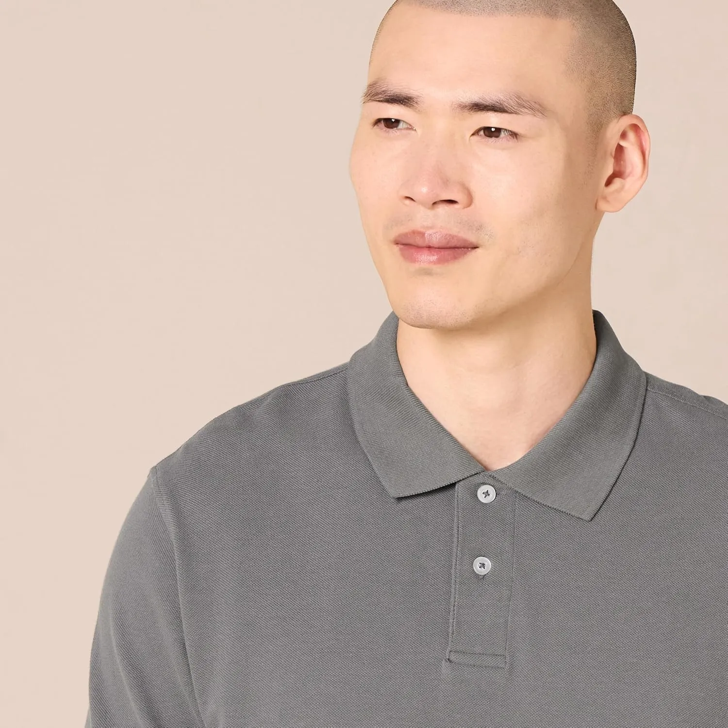 Amazon Essentials Men's Regular-Fit Cotton Pique Polo Shirt (Available in Big & Tall)