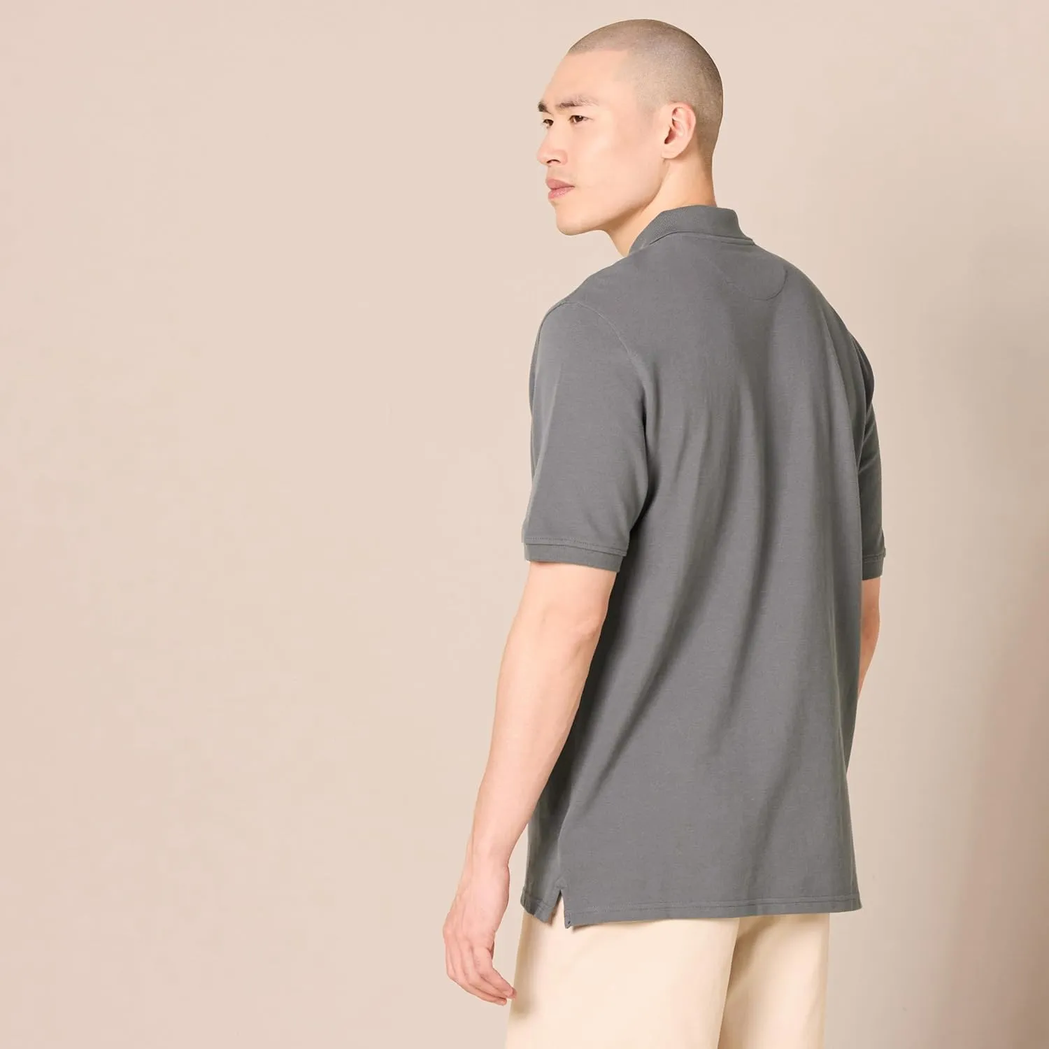 Amazon Essentials Men's Regular-Fit Cotton Pique Polo Shirt (Available in Big & Tall)