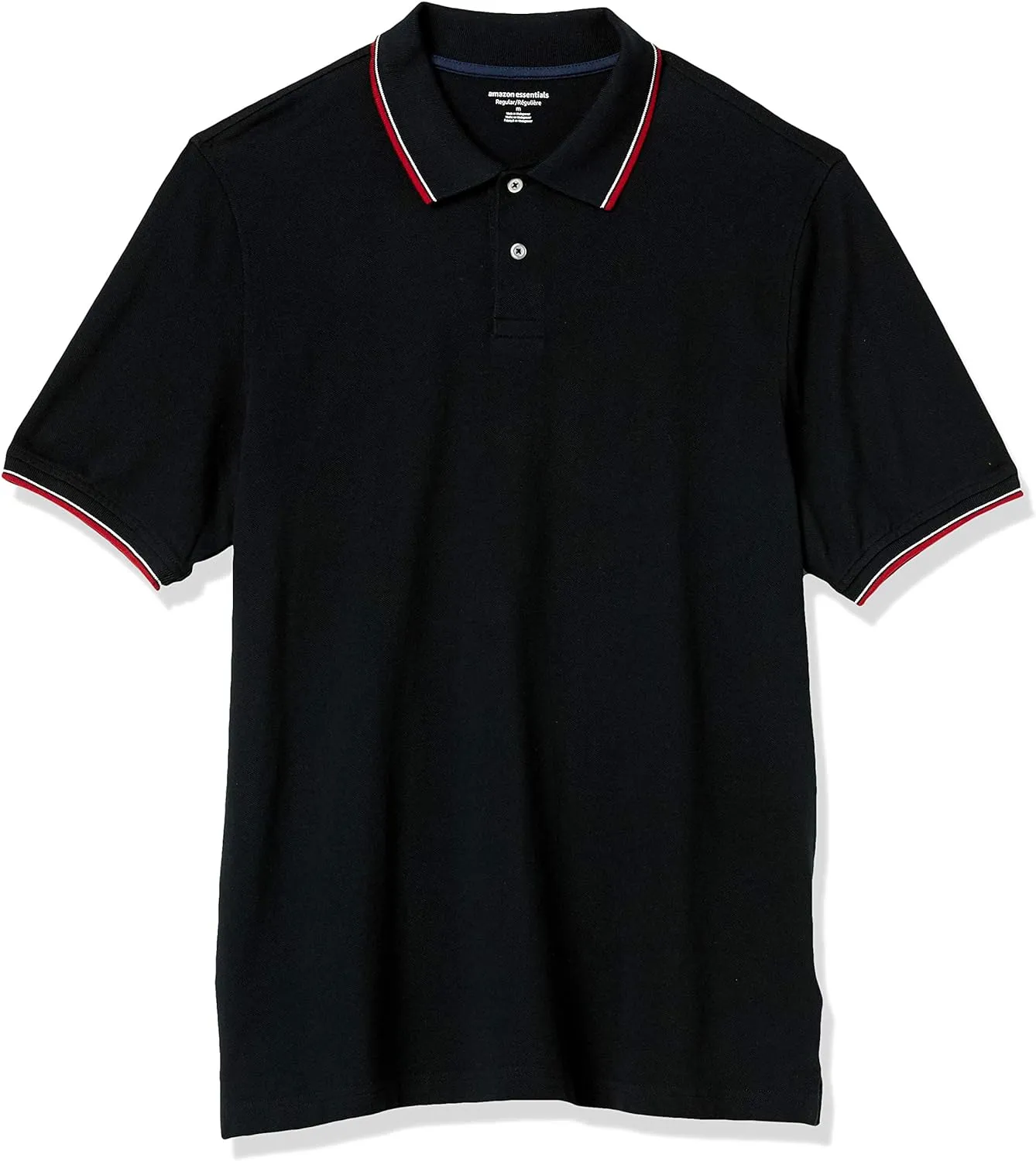 Amazon Essentials Men's Regular-Fit Cotton Pique Polo Shirt (Available in Big & Tall)