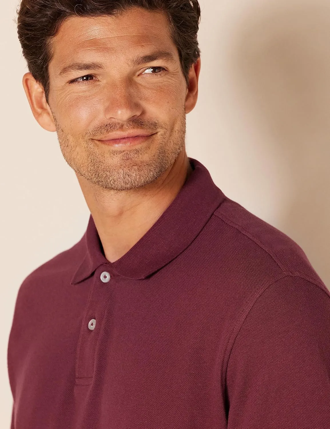 Amazon Essentials Men's Regular-Fit Cotton Pique Polo Shirt (Available in Big & Tall)