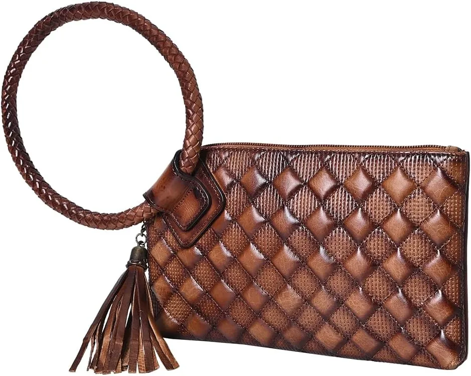 American Darling Clutch Genuine Leather Women Bag Western Handbag Purse