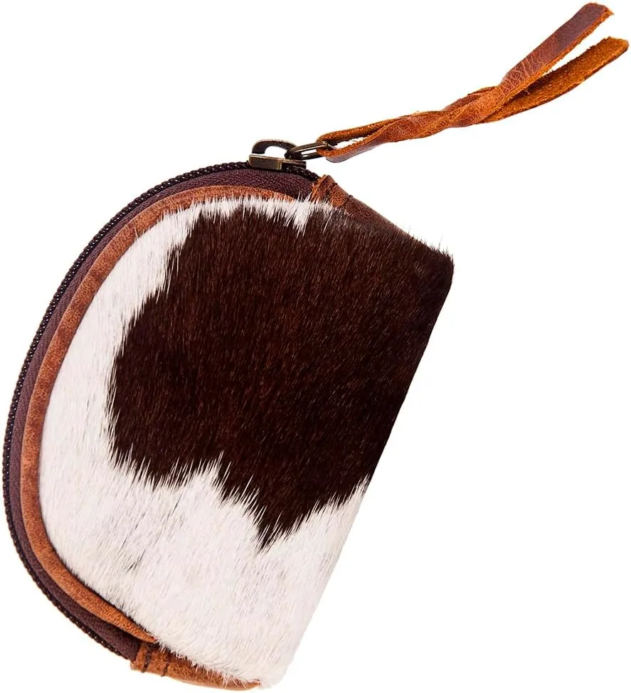 American Darling Coin Purse Hair On Genuine Leather Women Bag Western Handbag Purse