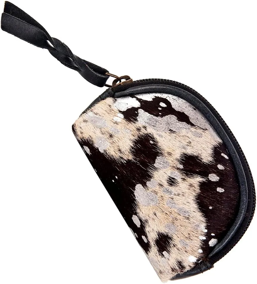 American Darling Coin Purse Hair On Genuine Leather Women Bag Western Handbag Purse