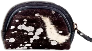 American Darling Coin Purse Hair On Genuine Leather Women Bag Western Handbag Purse