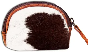 American Darling Coin Purse Hair On Genuine Leather Women Bag Western Handbag Purse