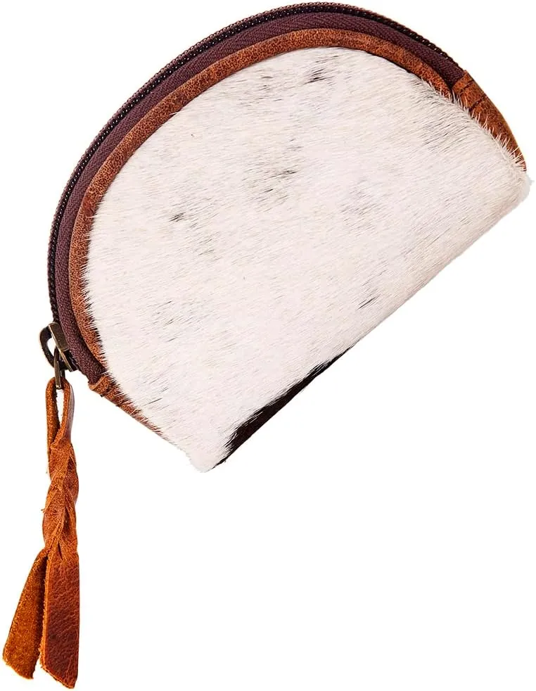 American Darling Coin Purse Hair On Genuine Leather Women Bag Western Handbag Purse