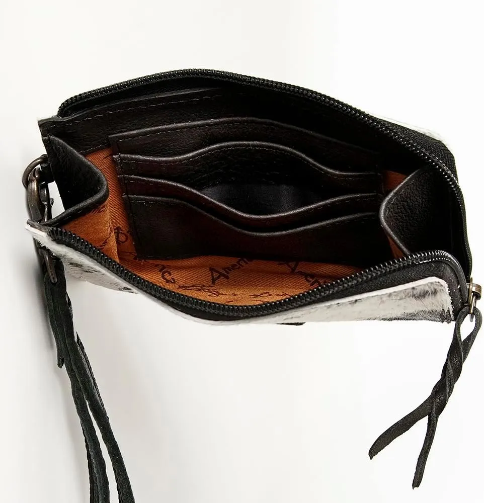 American Darling Hair On Genuine Leather Women Bag Western Handbag Purse