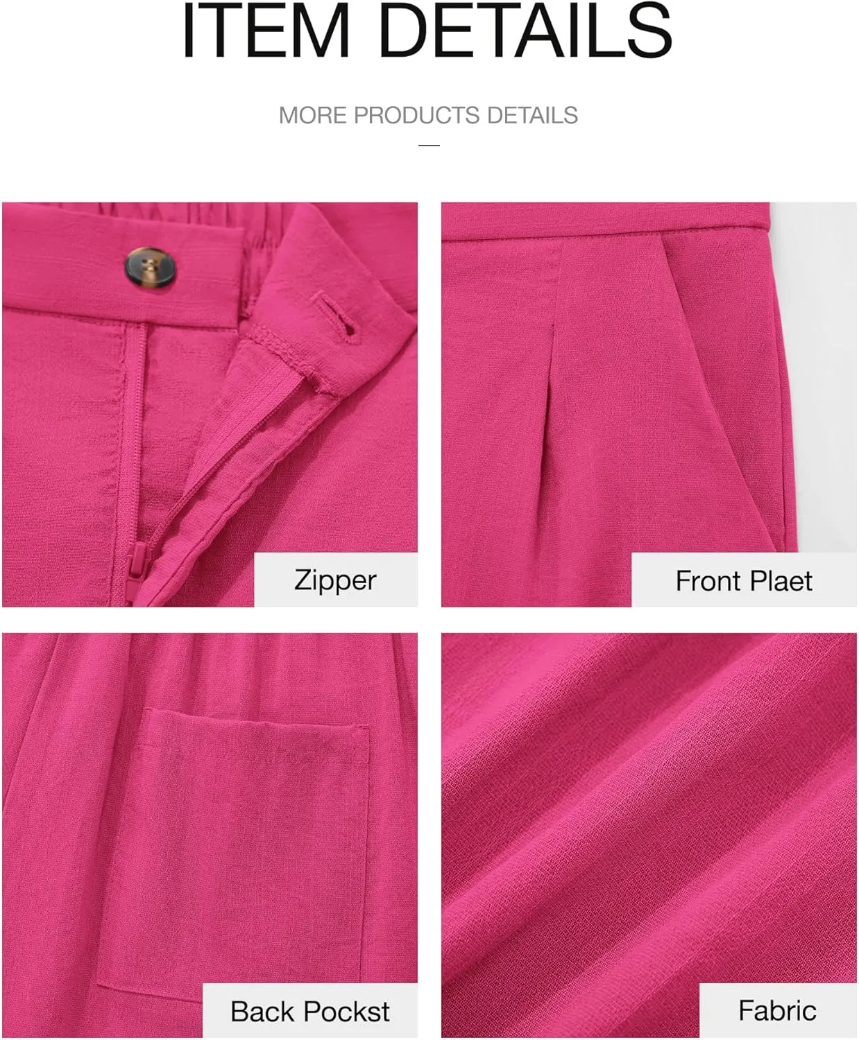 BTFBM Womens Shorts Dressy Casual Summer 2025 High Waisted Tailored Pleated Business Work Trouser Shorts with Pockets