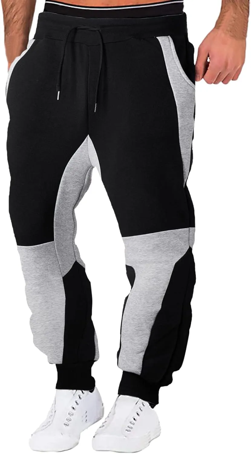 Cargo Pants for Men Big and Tall Jogger Sweatpants Quick Dry Cargo Hiking Pants Running Workout Athletic Pant for Men