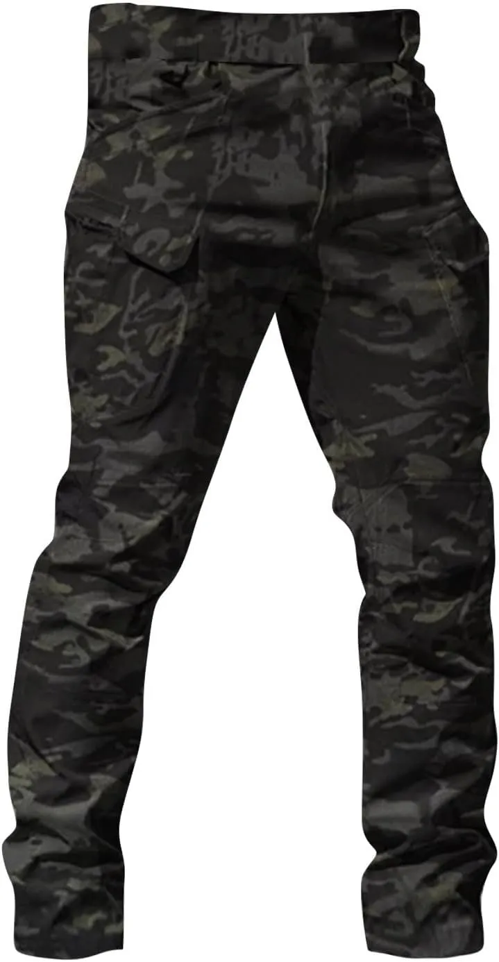 Cargo Pants for Men City Special Service Trousers Relaxed Fit Mens Slacks Military Fan Ix7 Overalls with Pocket