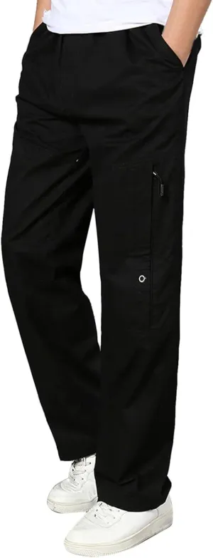 Cargo Pants for Men Joggers Fit Multi Pocket Cargo Pants Casual Fashion Hiking Outdoor Recreation Trousers Long Cargo