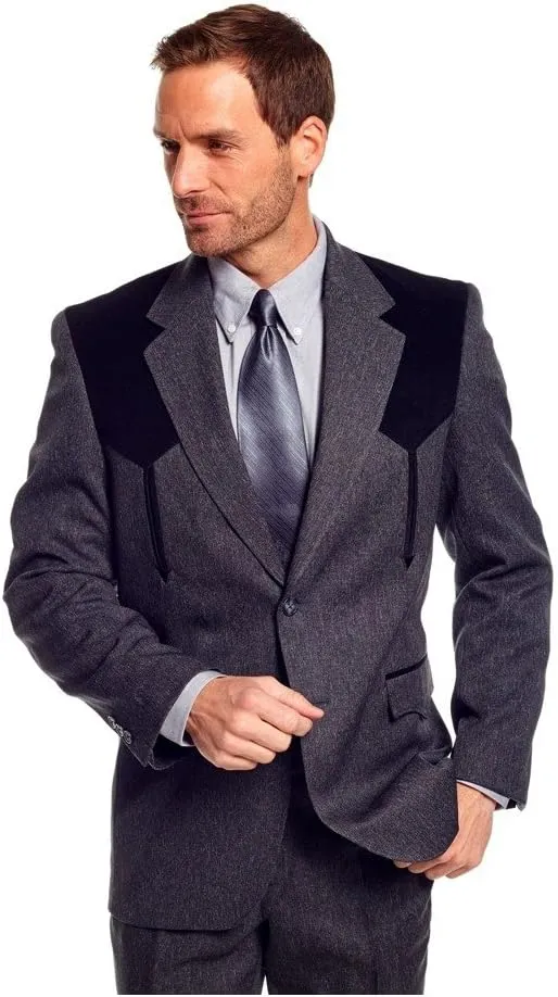 Circle S Men's Boise Western Suit Coat Short, Reg, Tall - Qrcc29 91 41