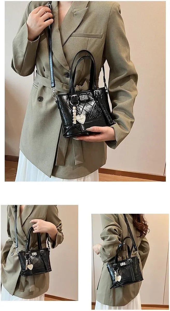 cross-body bag Bucket Lattice Embroidered Thread Bag