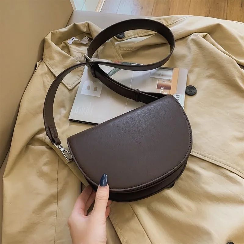 cross-body bag Netflix Wide Shoulder Strap Shoulder Crossbody Saddle Bag