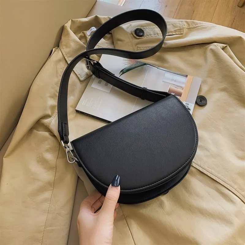 cross-body bag Netflix Wide Shoulder Strap Shoulder Crossbody Saddle Bag