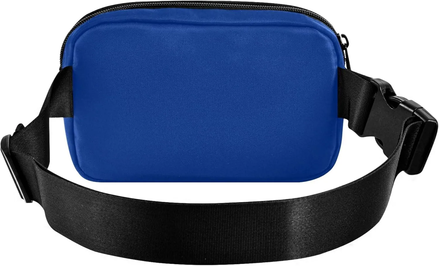 Dark Powder Blue Waterproof Fanny Pack for Women Hip Bag Belt Pouch Funky Travel Waist Pack for Men