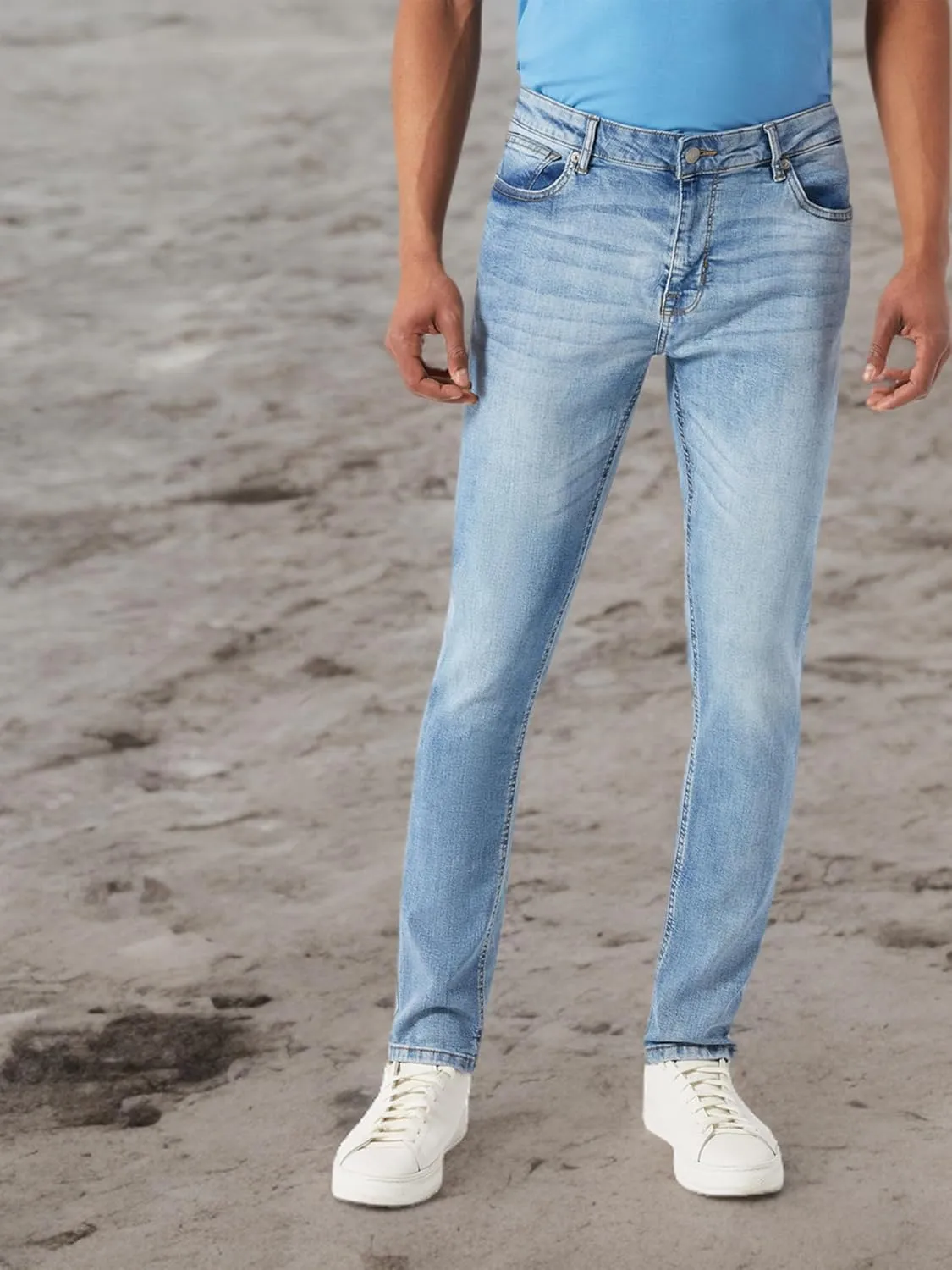 DKNY Jeans for Men - Premium Soft Skinny Fit Mens Stretch Jeans