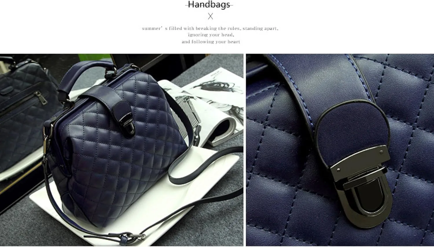Doctor's Bag, Crossbody Bag, Women's Handbag, Shoulder Bag, Nubuck Leather Women's Bag