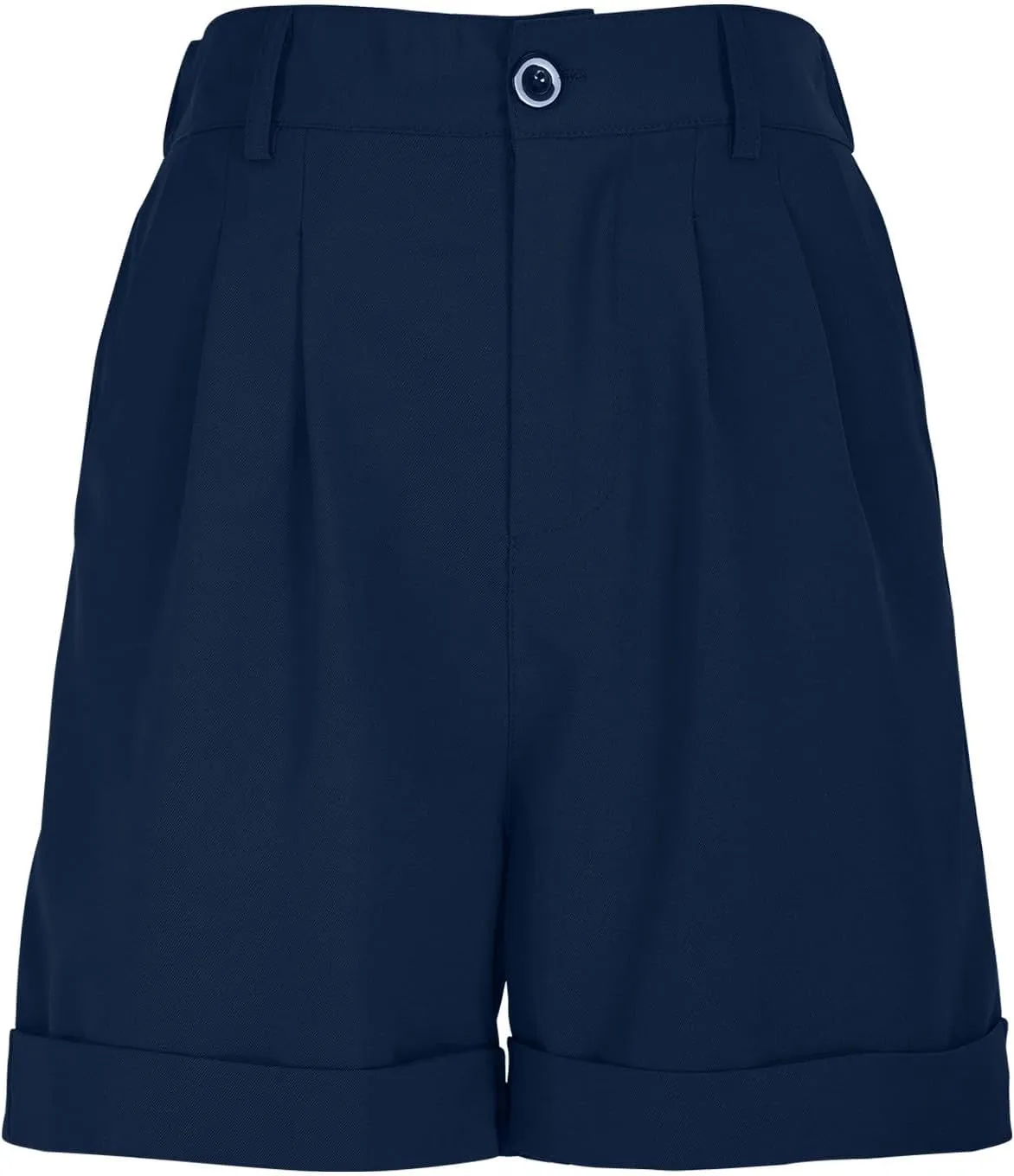 Dressy Shorts for Women Casual High Waisted Wide Leg Tailored Pleated Shorts Summer Business Work Short with Pockets
