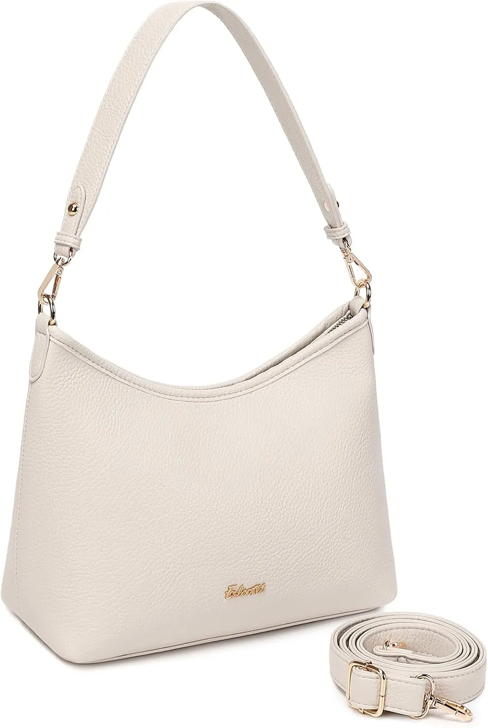 Eslcorri Hobo Bag for Women, PU Leather Crossbody Purse Travel Shoulder Satchel Bags Ladies Tote Handbags with 2 Straps