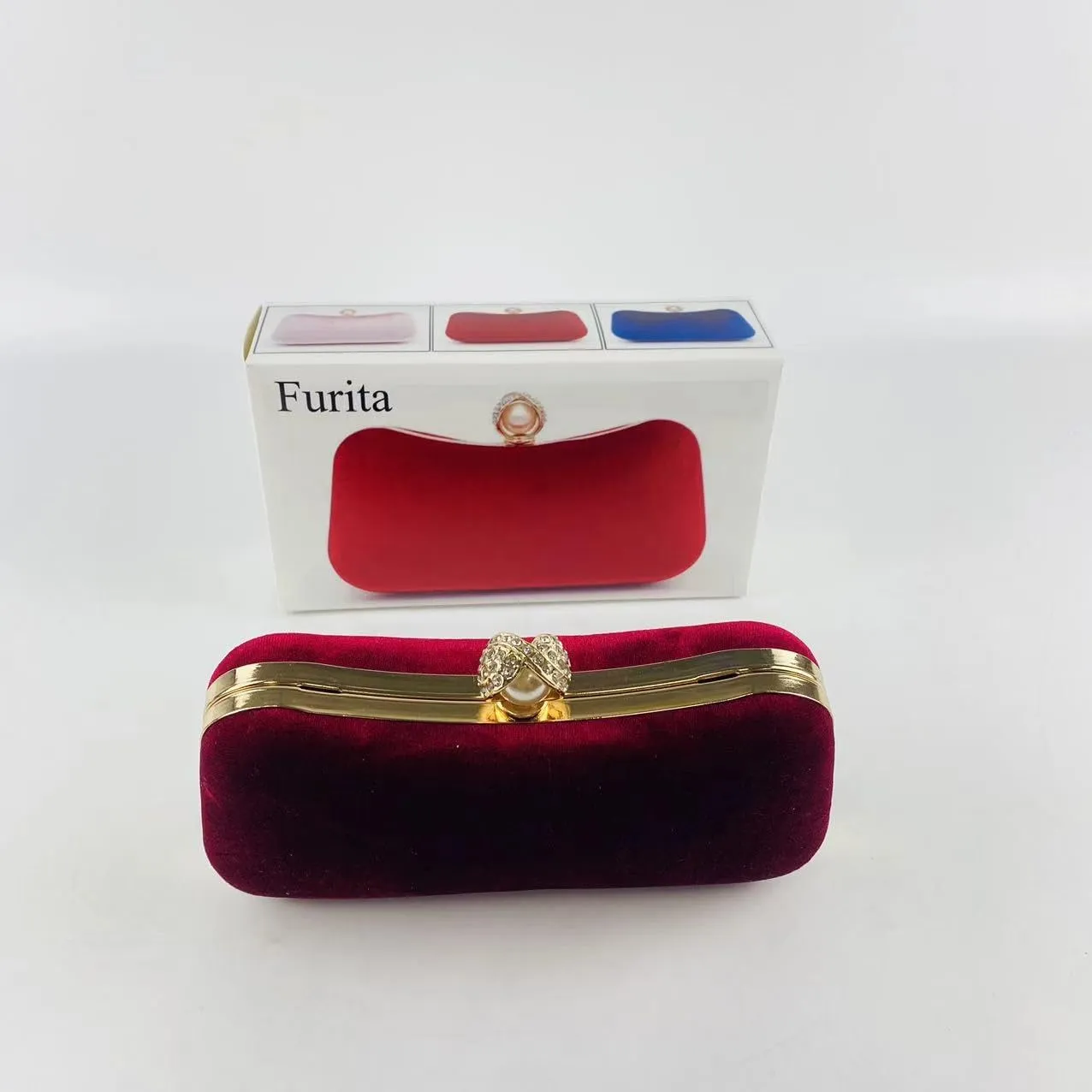 Evening bags, Large Rhinestone Purse with Crystal Clasp Evening Clutch Bag Formal Party Handbag