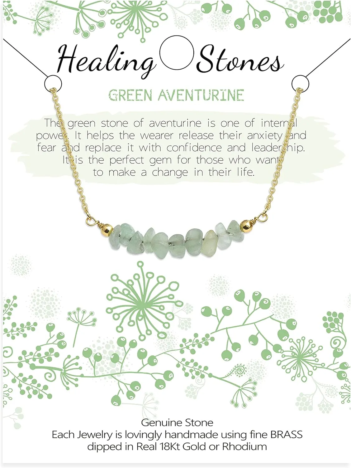 Gemstone Bar Necklaces for Women Gold Silver Plated Crystal Stone Beaded Necklace Pendant Dainty Choker Necklaces for Jewelry Gift