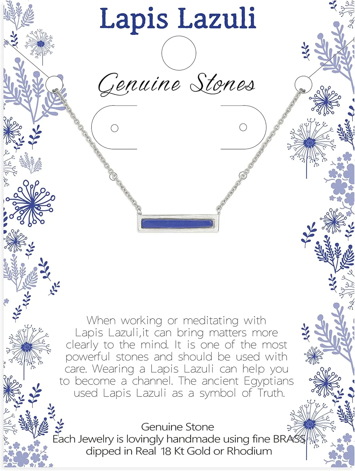 Gemstone Bar Necklaces for Women Gold Silver Plated Simulated Turquoise Necklace Pendant Triangle Square Necklaces Dainty Choker Necklace Jewelry Gift