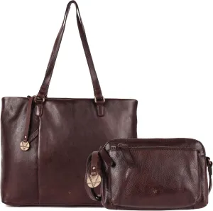 Genuine Italian Leather Bag Collection - Tote, Crossbody, and Satchel Purses - Ladies' Shoulder Bags with Top Handle & Adjustable Strap - Stylish and Versatile for Casual or Office Use