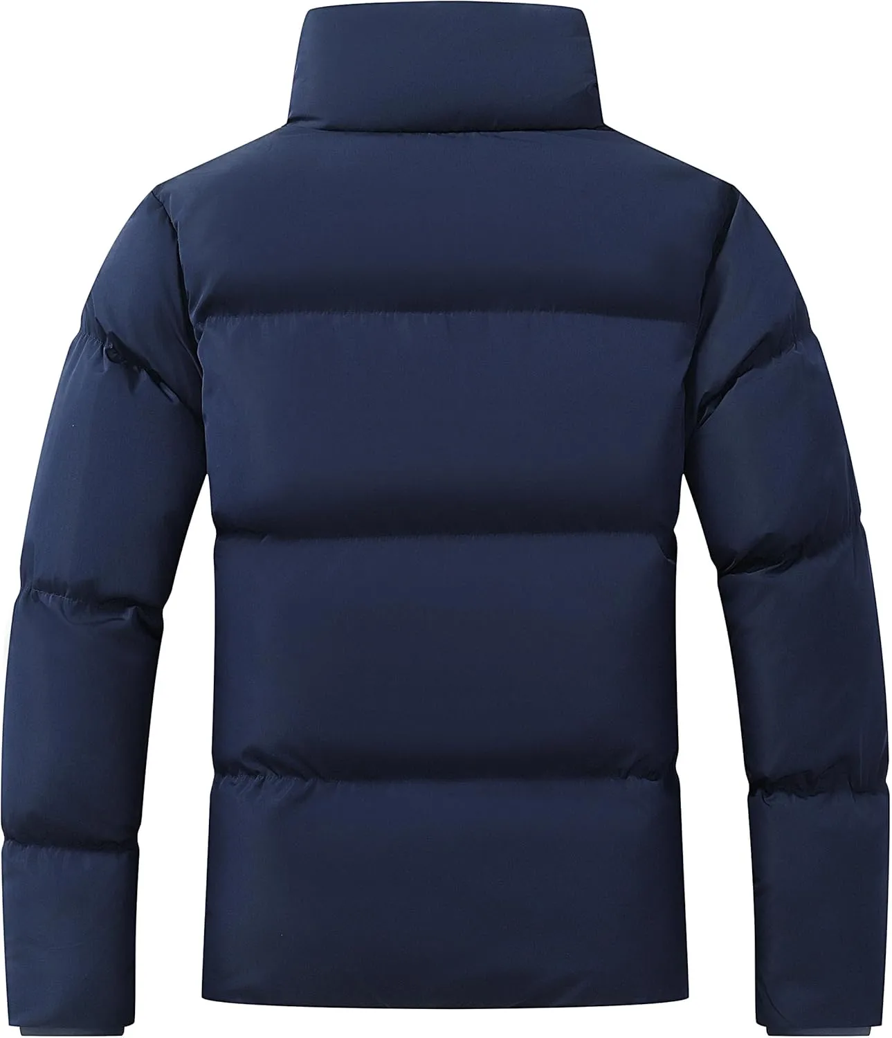 GIMECEN Women's Winter Coat Full-Zip Down Jacket Waterproof Puffer Coat Warm Parkas Long Sleeve Outerwear