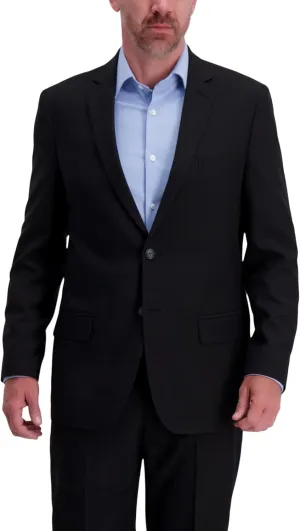 Haggar Men's Smart Wash Premium Stretch Classic Fit Regular and Big & Tall Suit Separates(Pants & Jackets)