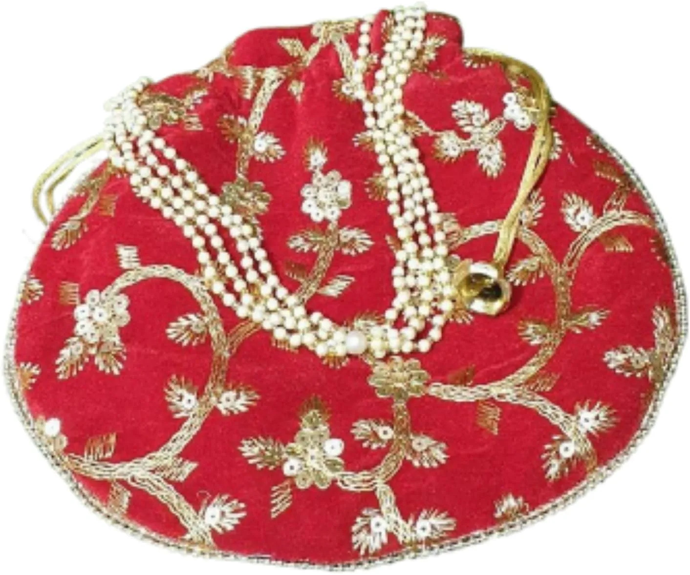 Handcrafted Women Potli Bag Purse Handbag Indian velvet Party Wedding Clutch Bag Traditional Return gift