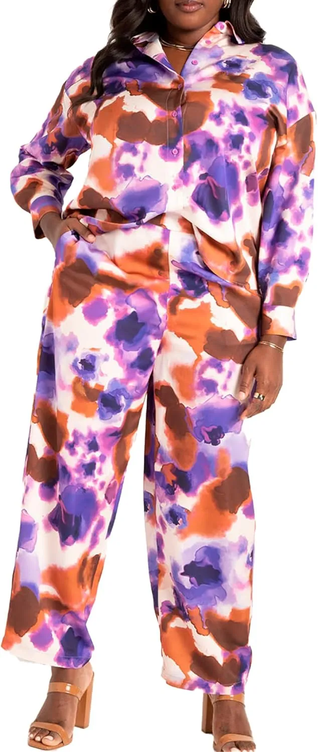 Jessica London Women's Plus Size Buckle Midi Dress
