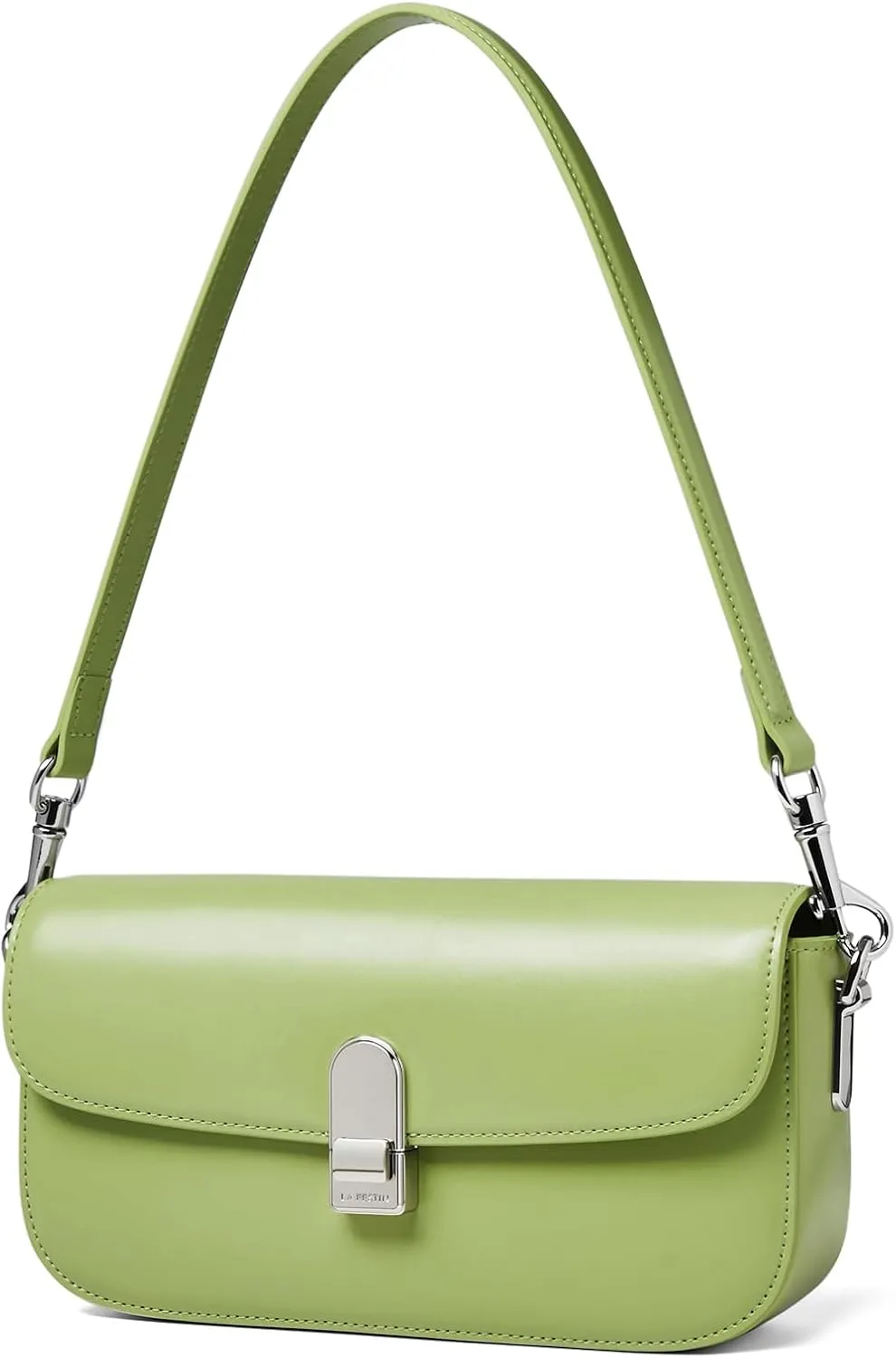 LA FESTIN Split Leather Crossbody Purses For Women With Dual Straps - Trendy Women's Shoulder Handbags Designer Satchel Bags