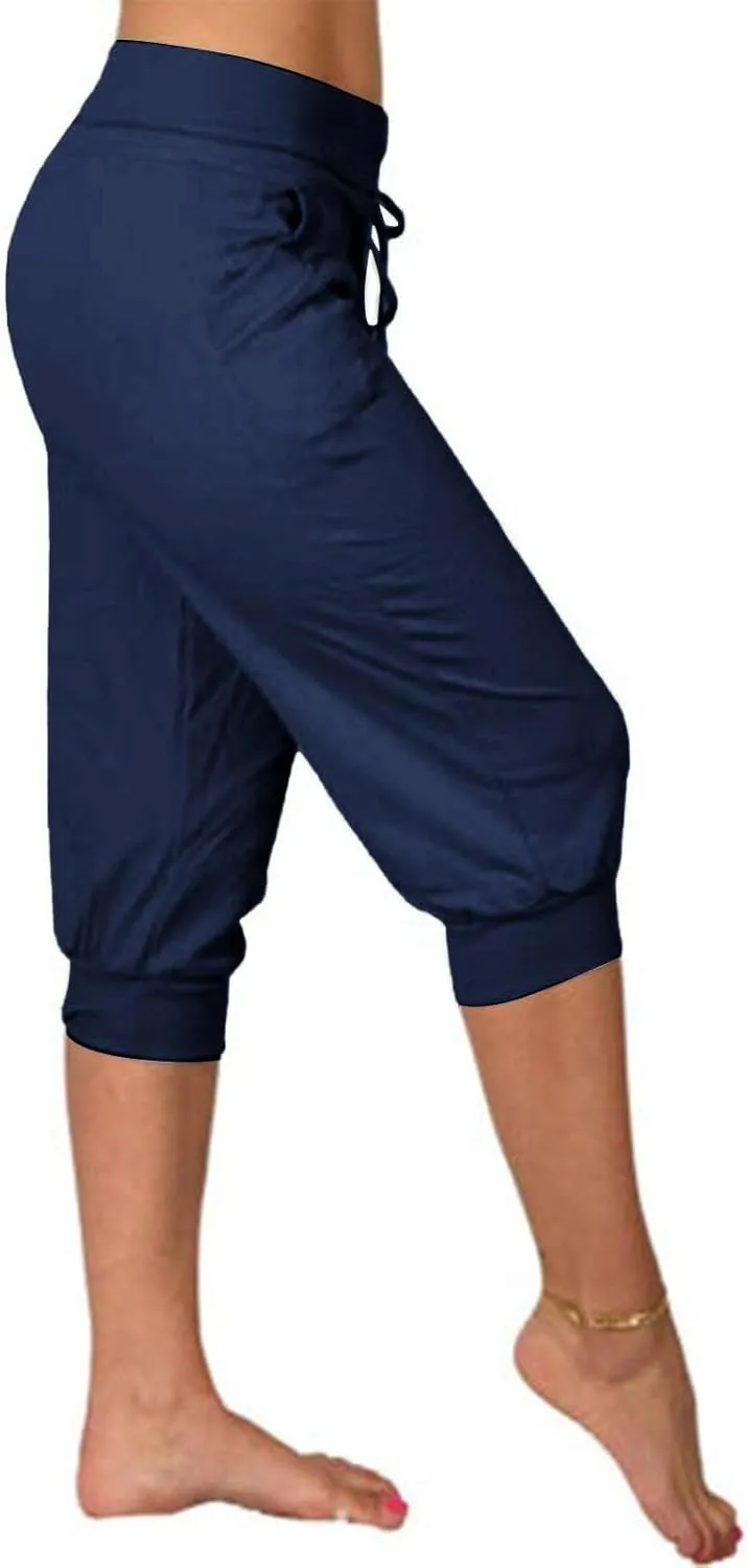 LCMTWX Womens Shorts Casual Elastic Pants for Women Fashion Casual Fashion Shorts Trousers Solid Ppants Womens Shorts