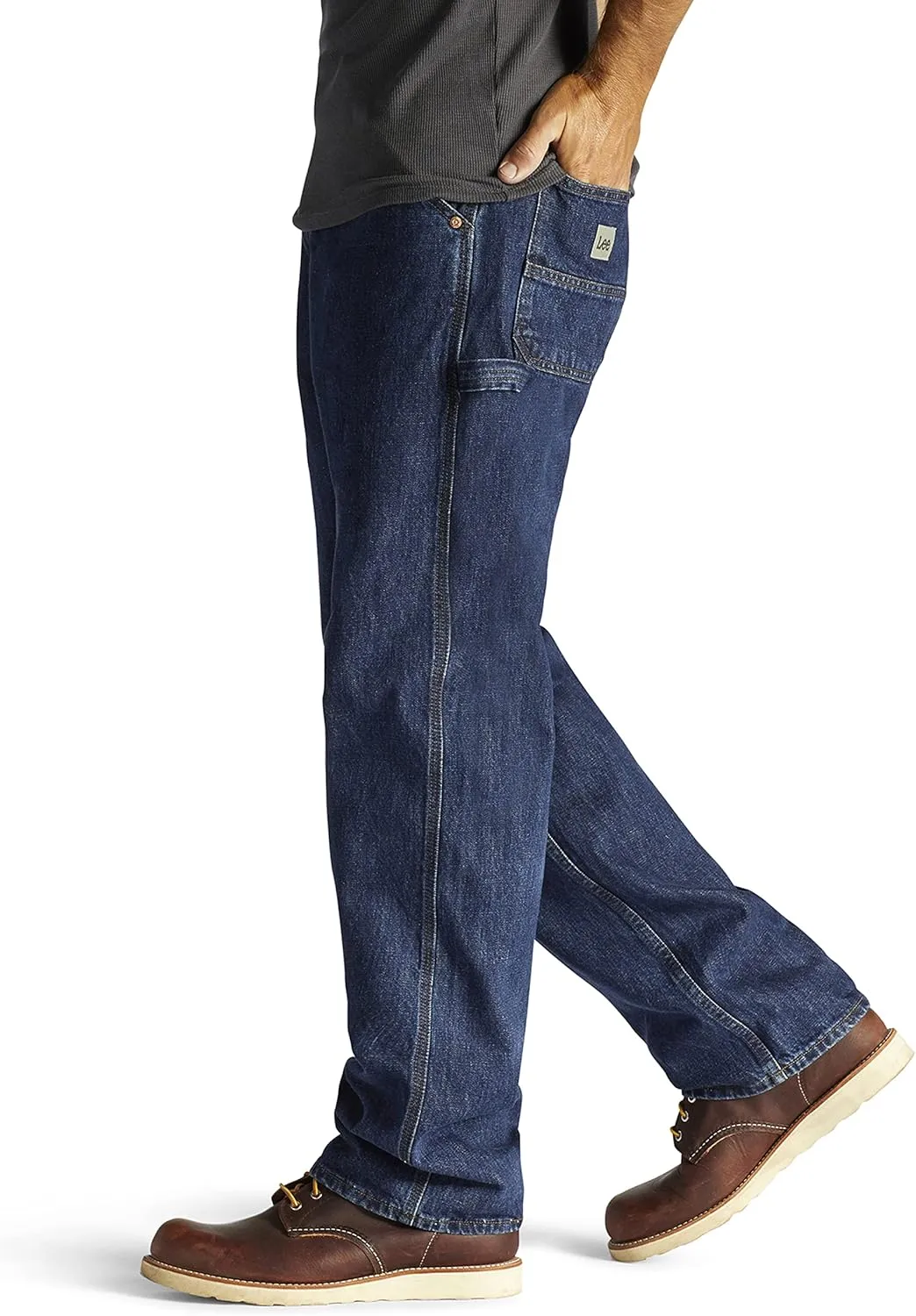 Lee Men's Loose Fit Straight Leg Carpenter Jean