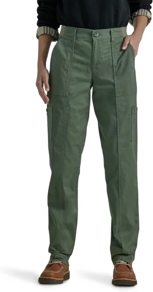 Lee Women's Petite Ultra Lux Comfort with Flex-to-go Utility Pant