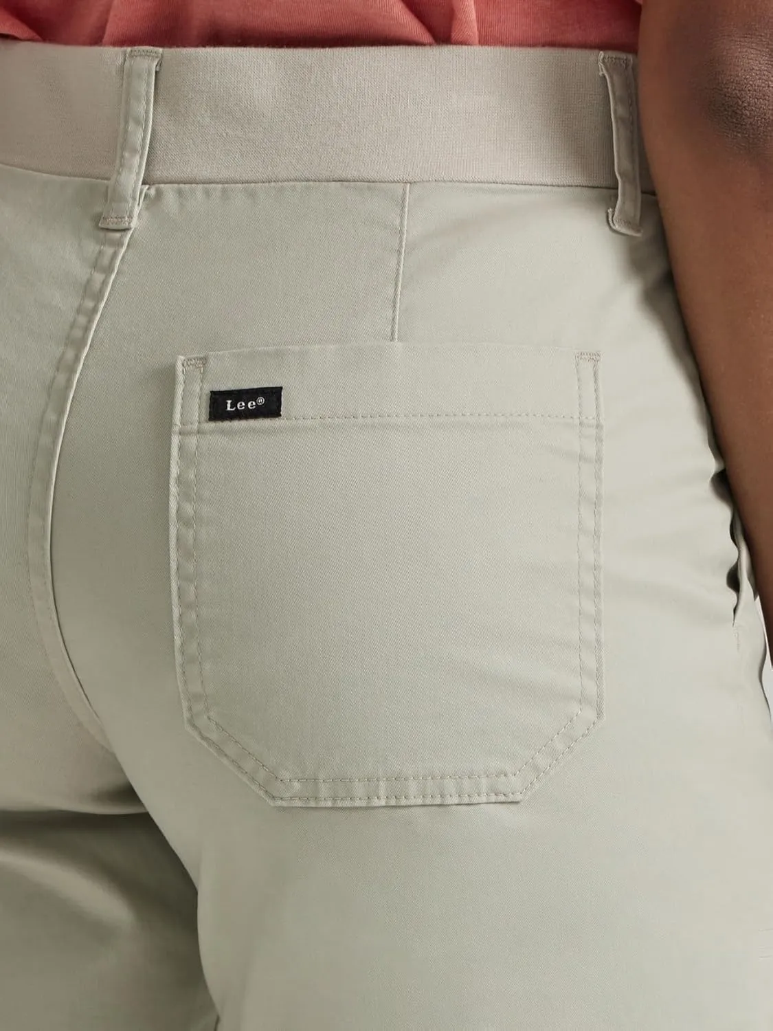 Lee Women's Petite Ultra Lux Comfort with Flex-to-go Utility Pant