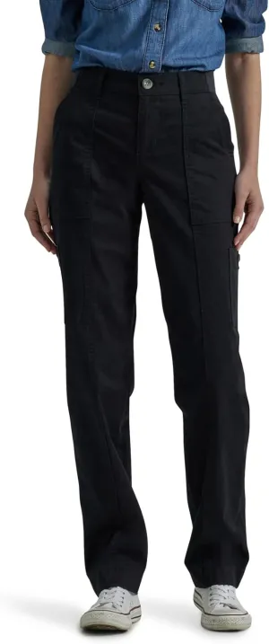 Lee Women's Petite Ultra Lux Comfort with Flex-to-go Utility Pant