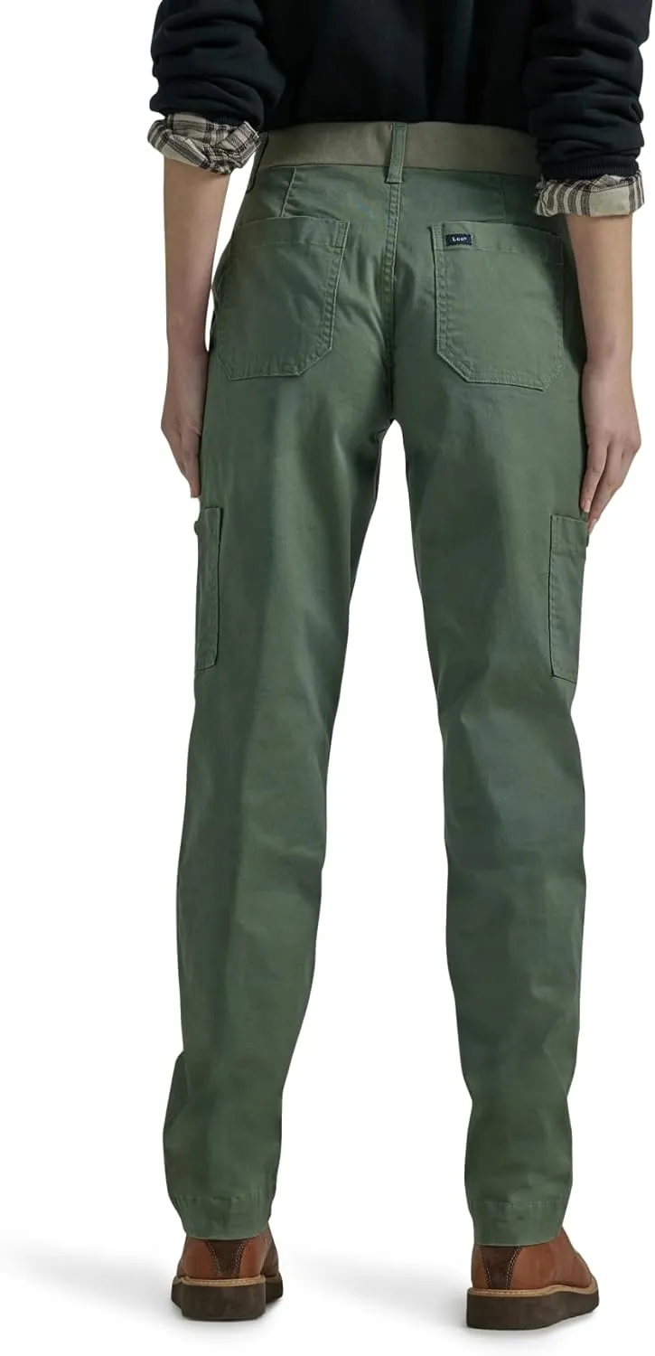 Lee Women's Petite Ultra Lux Comfort with Flex-to-go Utility Pant