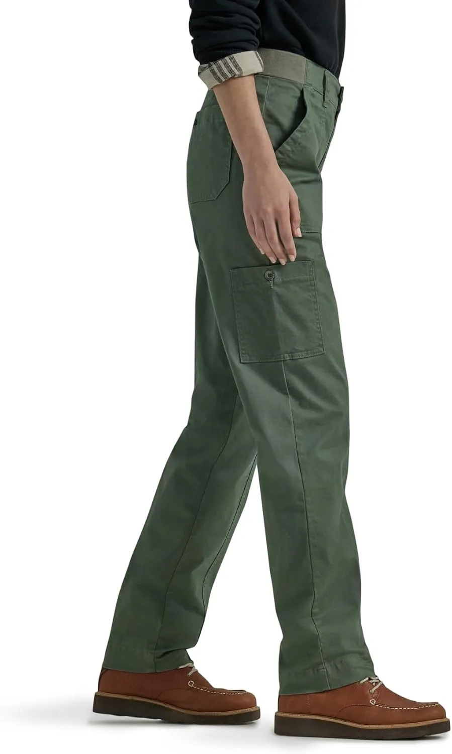 Lee Women's Petite Ultra Lux Comfort with Flex-to-go Utility Pant