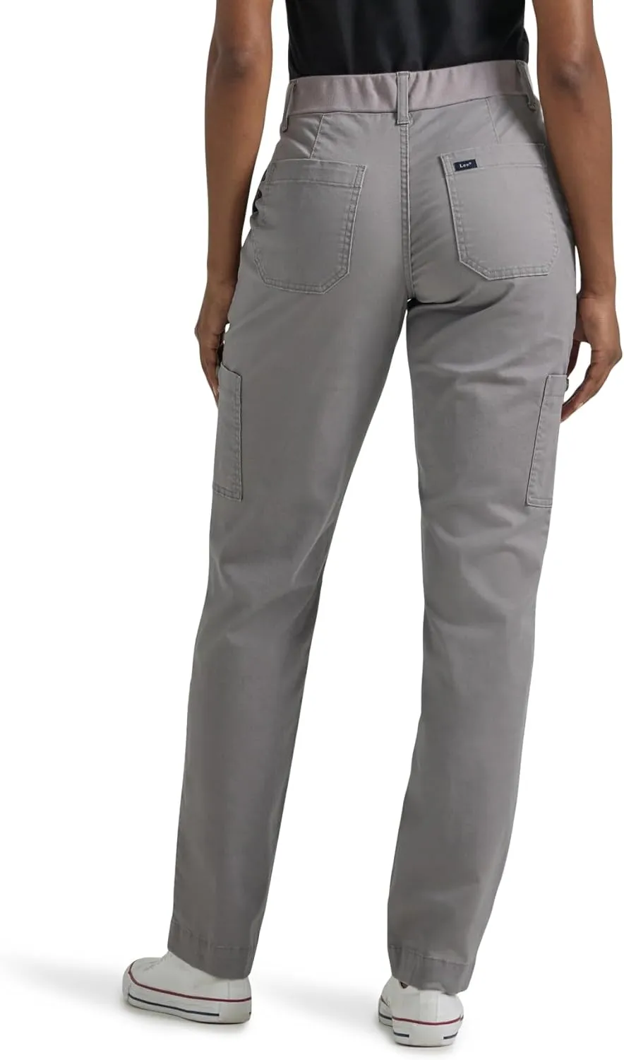 Lee Women's Petite Ultra Lux Comfort with Flex-to-go Utility Pant