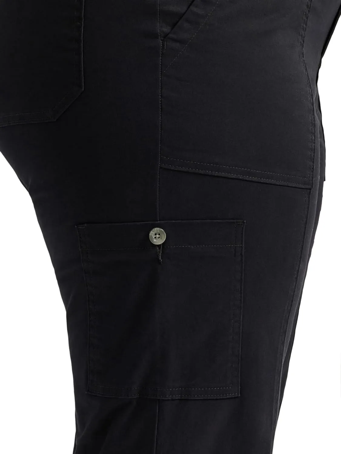 Lee Women's Plus Size Ultra Lux Comfort with Flex-to-go Utility Pant