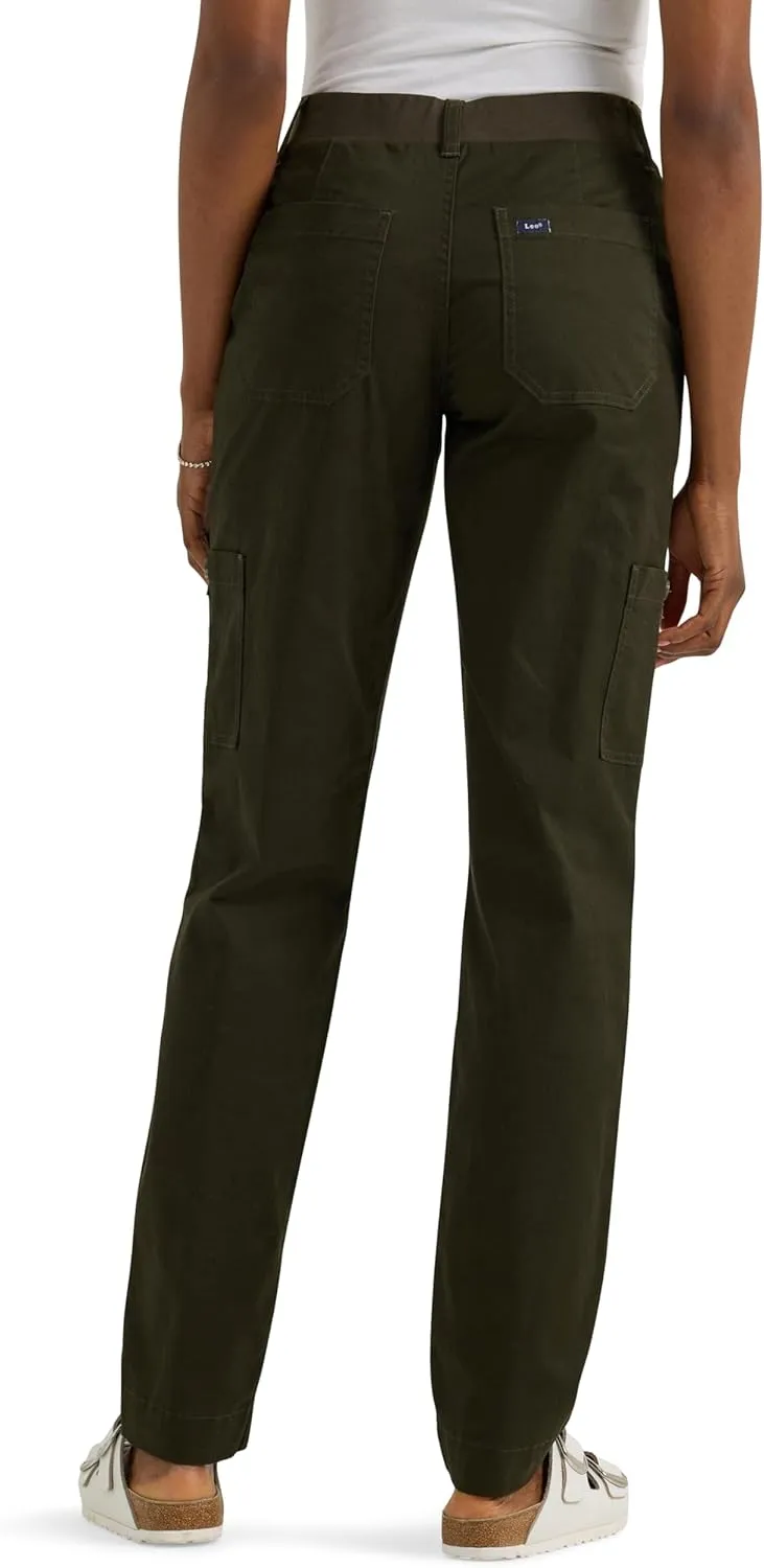 Lee Women's Ultra Lux Comfort with Flex-to-go Utility Pant