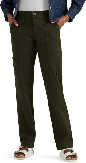 Lee Women's Ultra Lux Comfort with Flex-to-go Utility Pant
