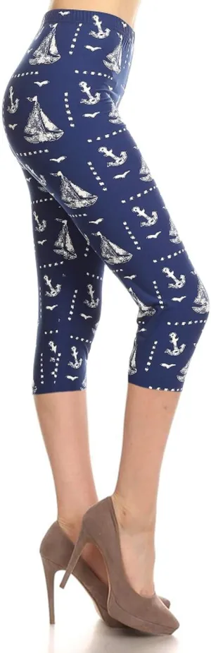 Leggings Depot High Waisted Family & Holiday Events Print Leggings for Women - Reg, Plus, 1X3X, 3X5X