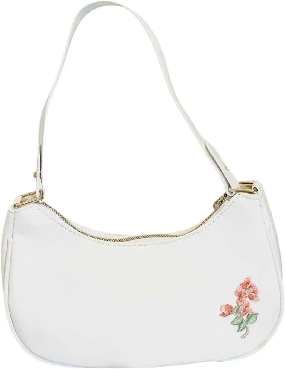 L'ouve Shoulder Bags for Women Cute Hobo Tote Handbag Under the Arm Purses Mini Clutch Purse with Zipper Closure 2024